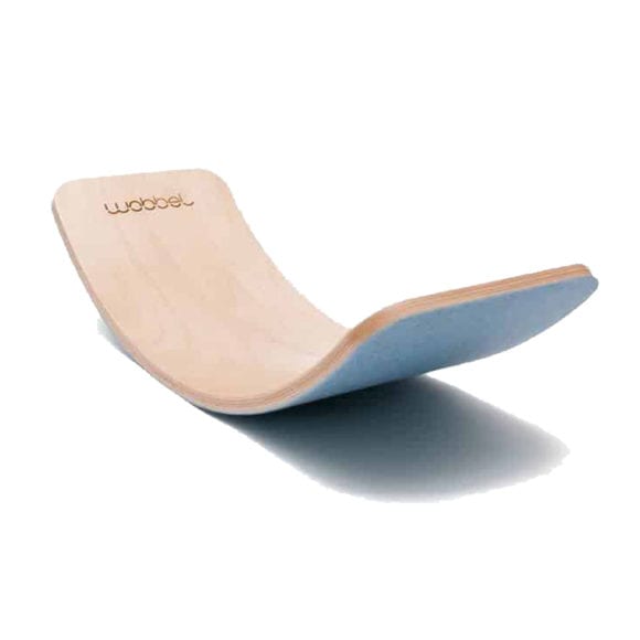 Wobbel – Pro – Balance Board – Sky – Transparent – 90 x 30 cm