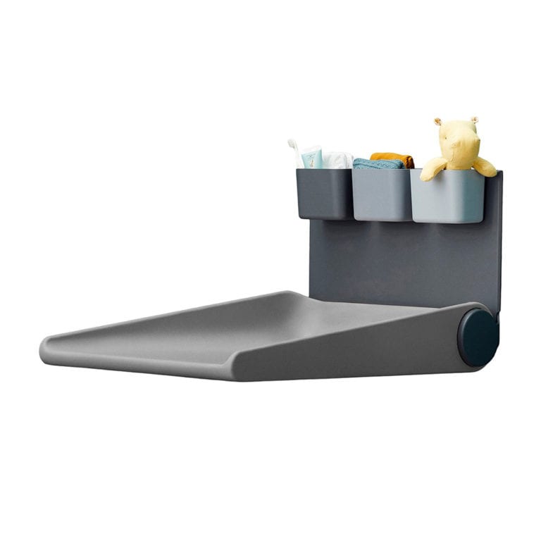 Leander Wally Wall mounted changing table dusty grey