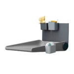 Leander Wally Wall mounted changing table dusty grey