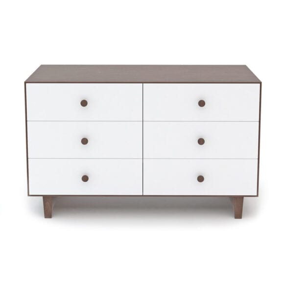 Oeuf  NYC – Dresser Merlin 6 Drawers – Rhea – Walnut
