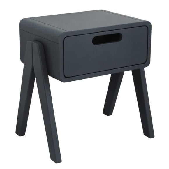 Laurette – Nachttisch Little Robot – Dark Grey