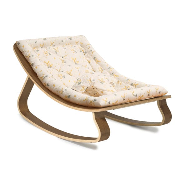 Charlie Crane – Baby Bouncer LEVO – Walnut – Mimosa