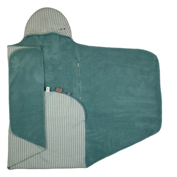 Snoozebaby Amsterdam – Wikkeldeken – Trendy Wrapping – Smokey Green (Organic)