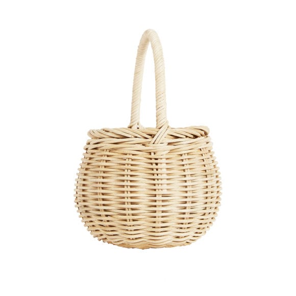 Olli Ella – Rattan Basket – Berry Basket – Straw