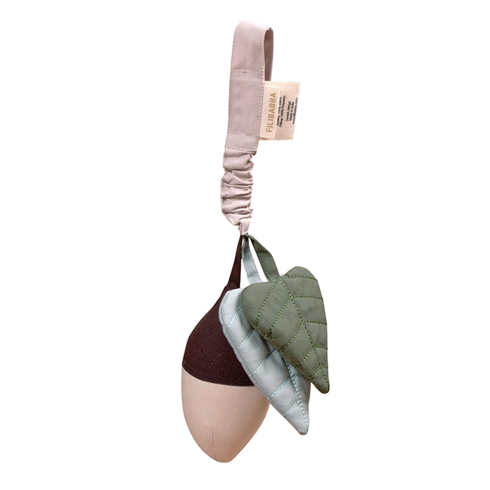 Filibabba – Activiteitenspeelgoed – Acorn Bell Play – Dark Mint