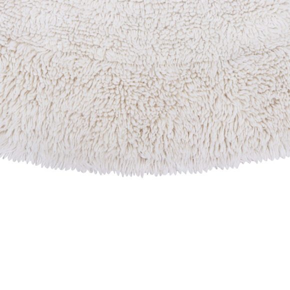 Woolable – Wollteppich Arctic Circle – Sheep White – Ø 250 cm