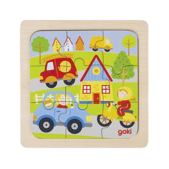Goki – Puzzel – In de Stad