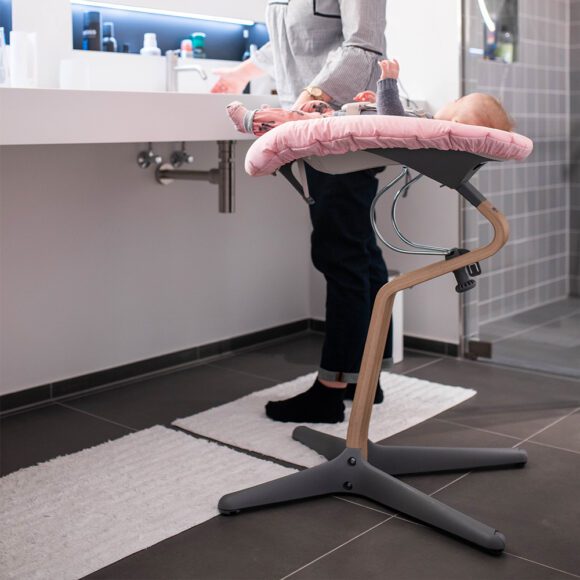 Nomi – Hochstuhl – Baby Base 2.0 – Grau