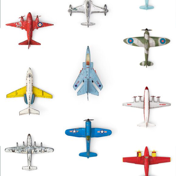 Studio Ditte – Wallpaper Kids Room – Airplanes