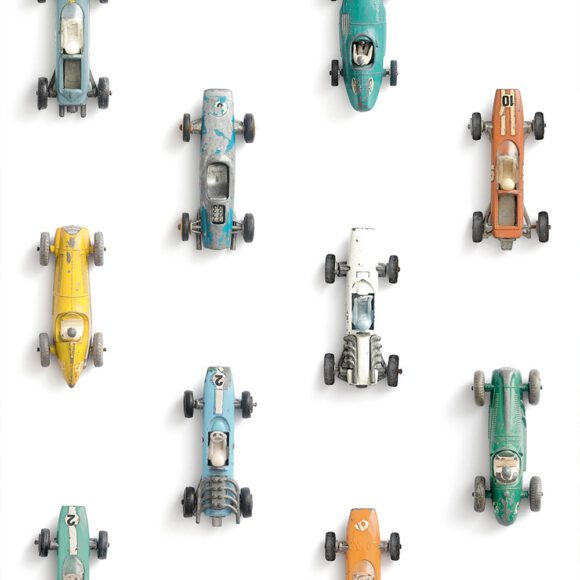 Studio Ditte – Wallpaper Kids Room – Race Cars