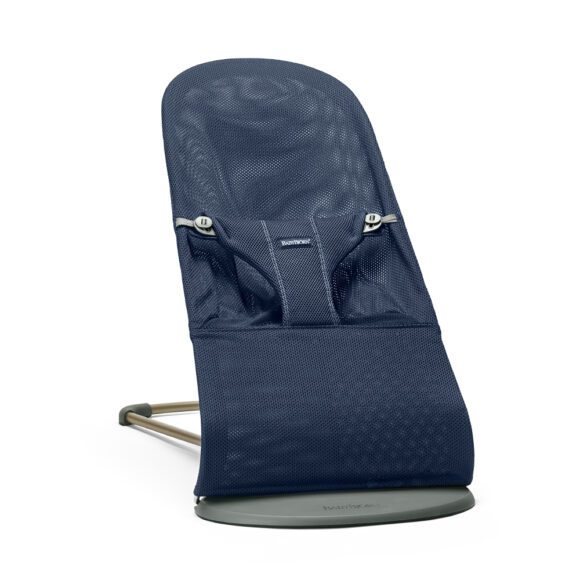BabyBjörn –  Babywippe Bliss – Netzstoff – Navyblau