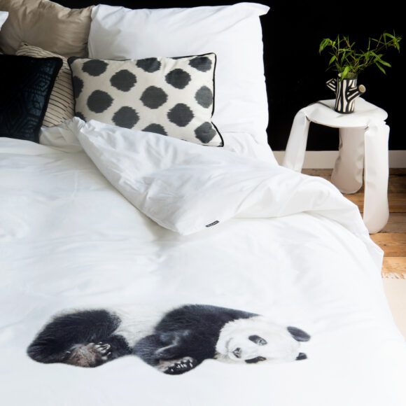 SNURK – Kids Duvet Cover Set – Lazy Panda – DE 155 x 220 cm