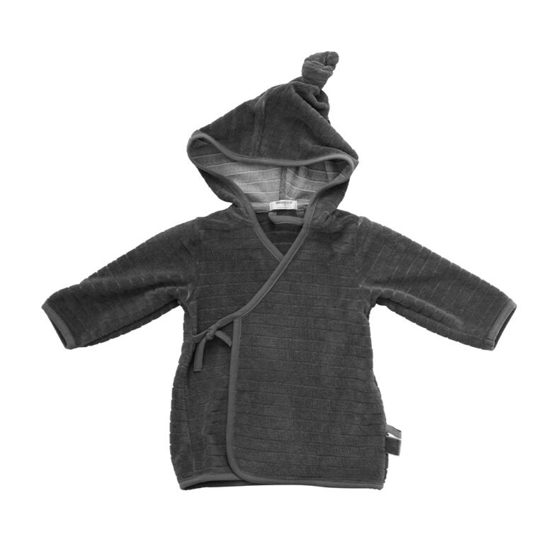 Snoozebaby Amsterdam Bathrobe Storm Grey