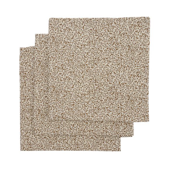 Konges Sløjd – 3er-Pack Musselin Tuch – Blossom Mist Birk