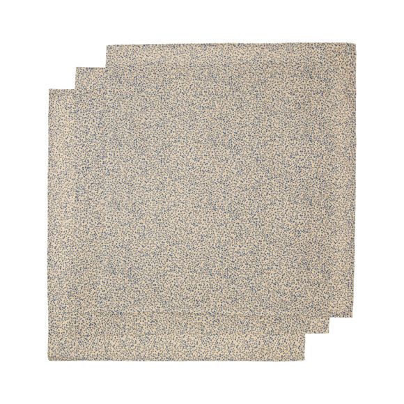 Konges Sløjd – 3er-Pack Musselin Tuch – Blue Blossom Mist