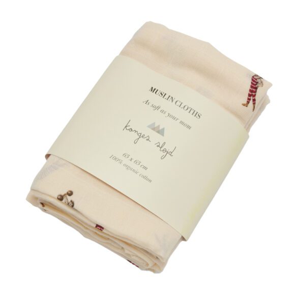 Konges Sløjd – 3er-Pack Musselin Tuch – Strong Man