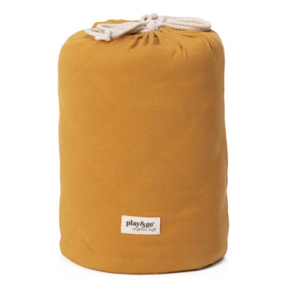 Play&Go – 2in1 Aufräumsack – Organic Baby – Mustard Chai Tea