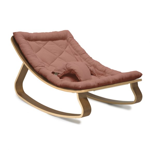 Charlie Crane – Baby Bouncer LEVO – Walnut – Bois de Rose