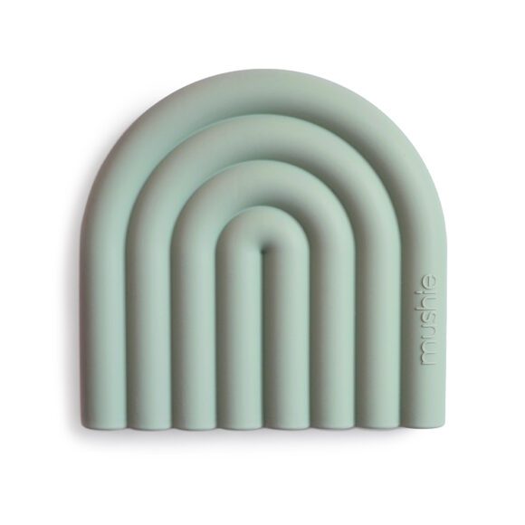 Mushie – Beißspielzeug – Regenbogen – Cambridge Blue