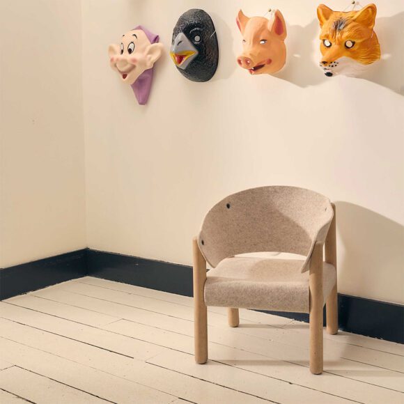 Charlie Crane – SABA Chair – Beige