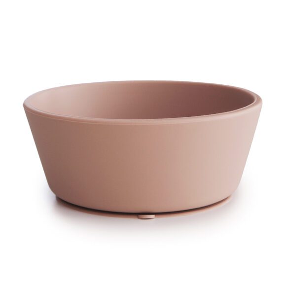 Mushie – Silikonschale – Blush