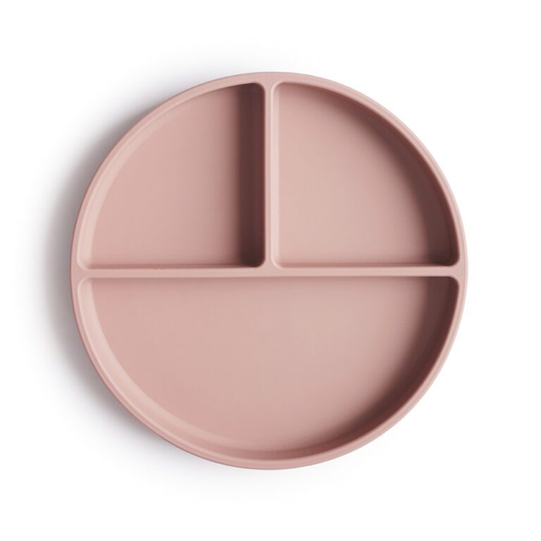 Mushie Silicone Suction Plate - Blush