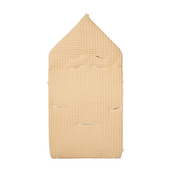 Koeka – Voetenzak 0+ 3 Punts Wafel/Teddy Oslo – Sahara/Pebble 86 x 40 x 4 cm