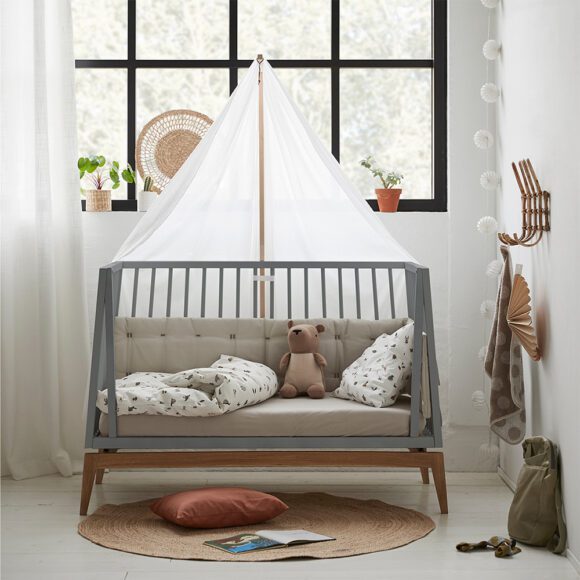 Leander – Conversion Kit for Luna Baby Cot – 120 cm, Grey