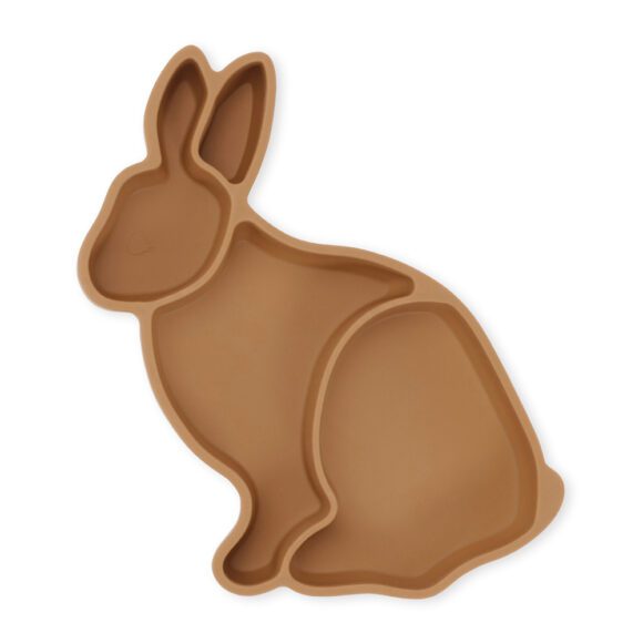 Konges Sløjd – Silikonschale – Häschen – Caramel