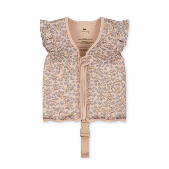 Konges Sløjd – Neoprene Float Vest Frill – Orangery Blue (2-4years)