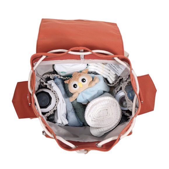 KAOS – Ransel Changing Backpack – Terracotta / Natural 