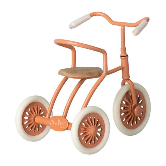 Maileg – Mice Accessories – Abri à tricycle, Mouse – Coral