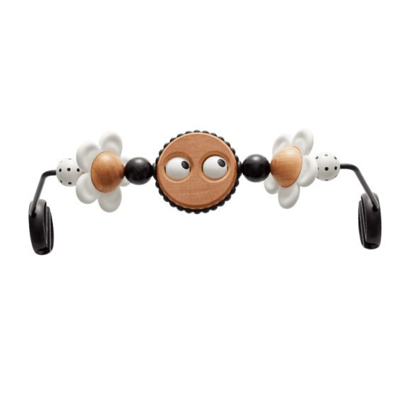BabyBjörn – Toy for Baby Bouncer – Googly Eyes Black & White
