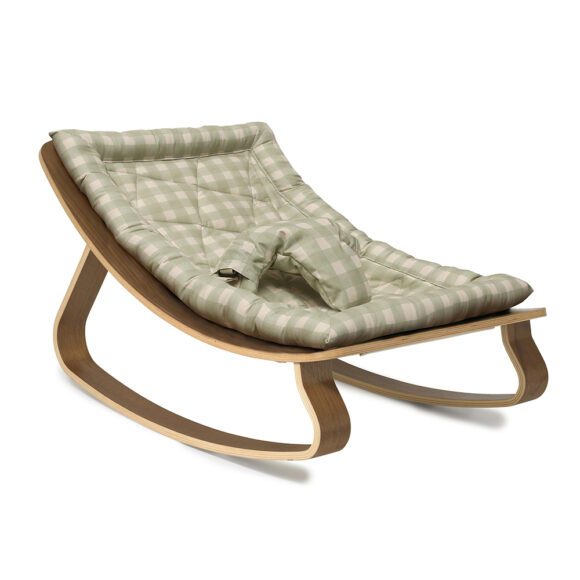 Charlie Crane – Baby Bouncer LEVO – Walnut – Brigitte Farrow