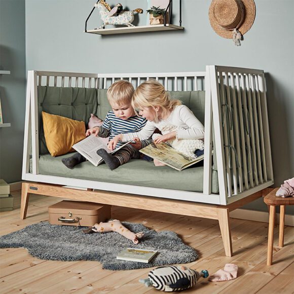 Leander – Sofa Set for Luna Babycot – Sage Green – 140 cm