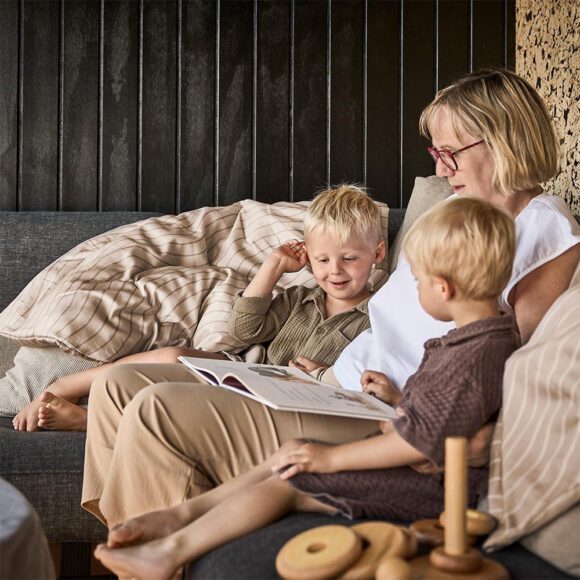Leander – Baby Bedding – Woodland – Cappuccino – 70 x 100 cm