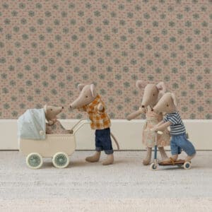 Maileg - Kick Board - Mouse - Blue