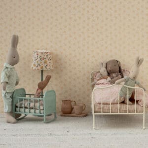 Maileg - Cradle - Blue Mint