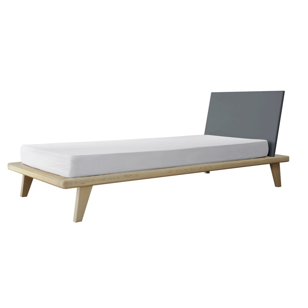 Laurette - Juniorbett Zen - Dark Grey - 90 x 200 cm