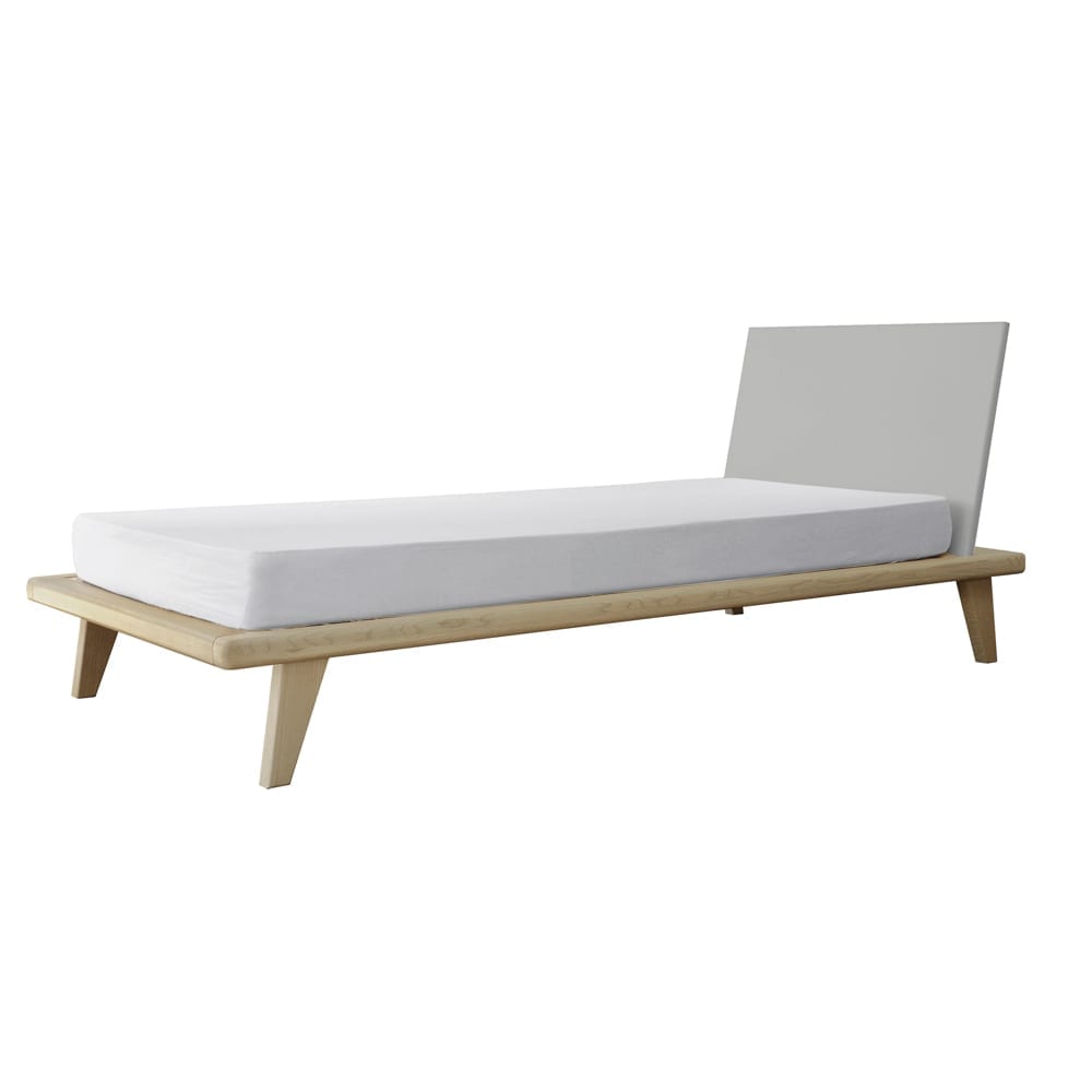 Laurette - Juniorbed Lit Zen - Pale Grey - 90 x 200 cm