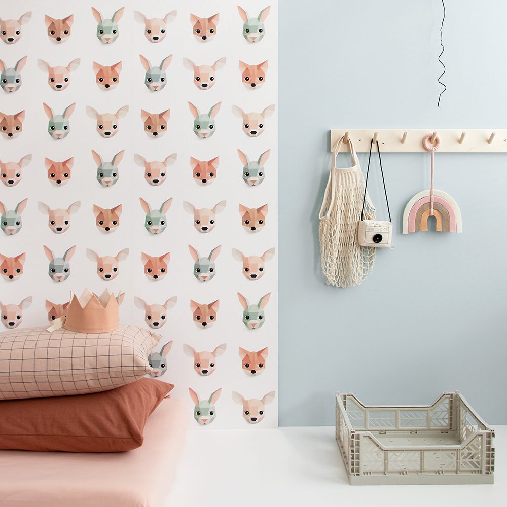 Studio Ditte - Wallpaper Kids Room - Forest Animals