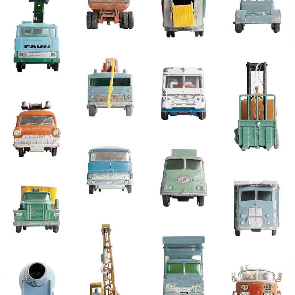 Studio Ditte - Kinderzimmertapete - Work Vehicles