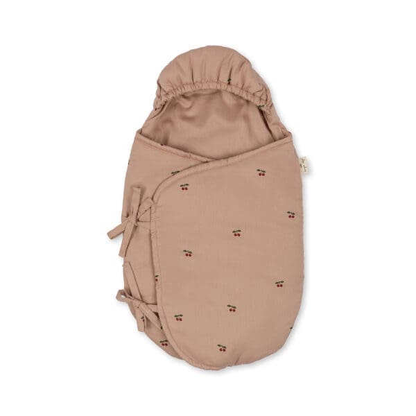 Konges Sløjd - Doll Sleeping Bag - Cherry Blush