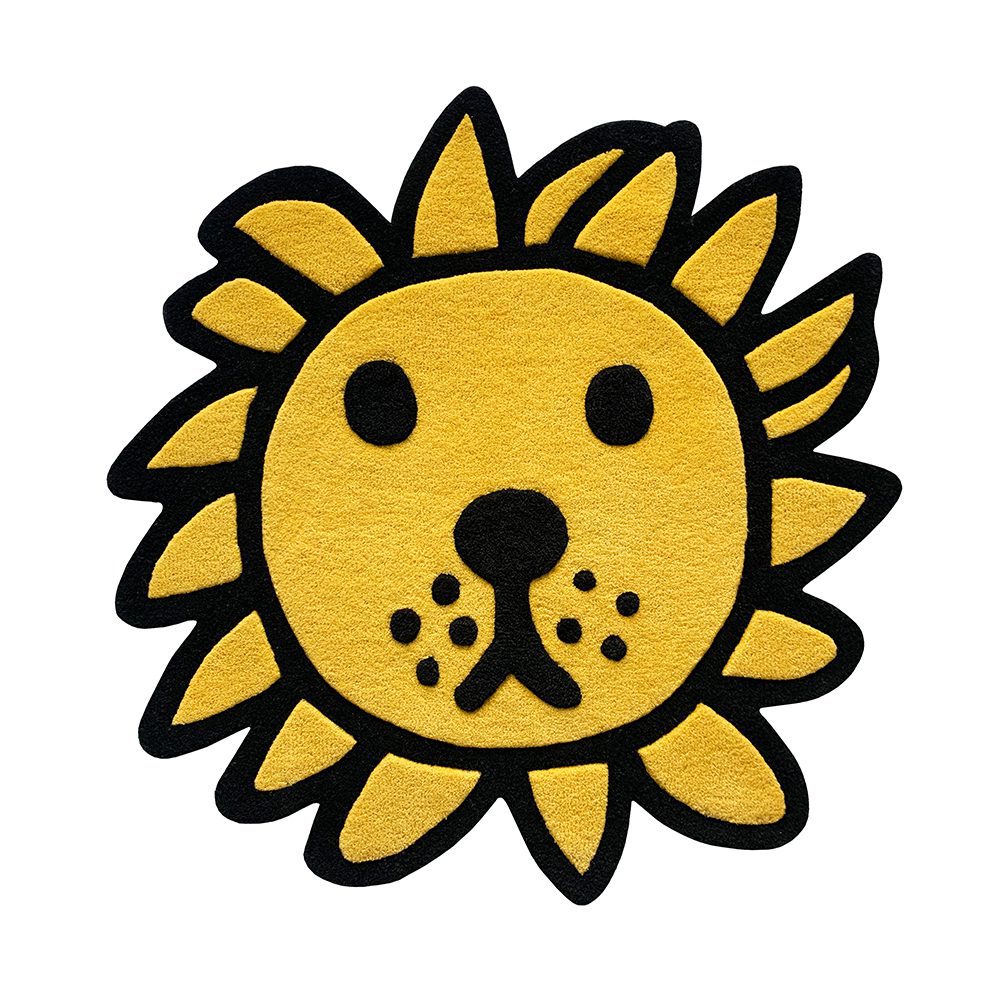 Maison Deux - Kinderzimmerteppich - Löwe