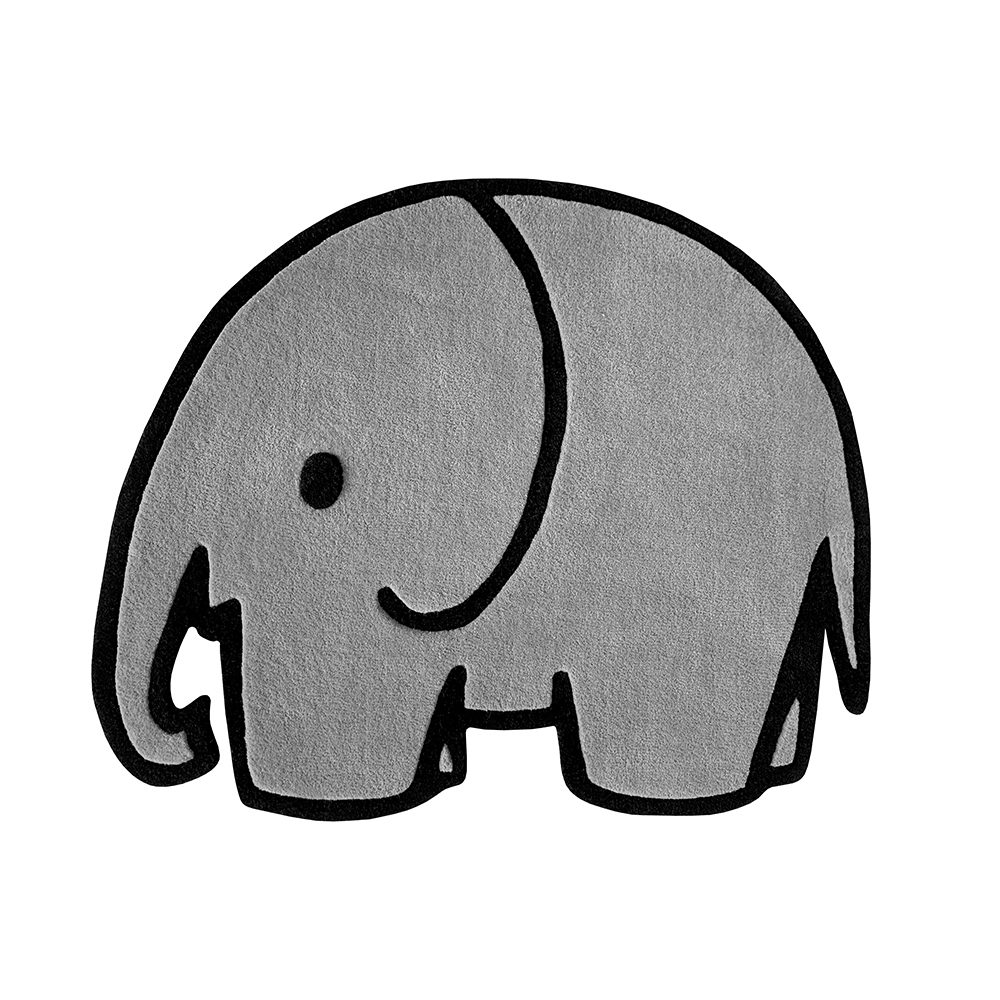 Maison Deux - Kinderzimmerteppich - Elefant - Dick Bruna