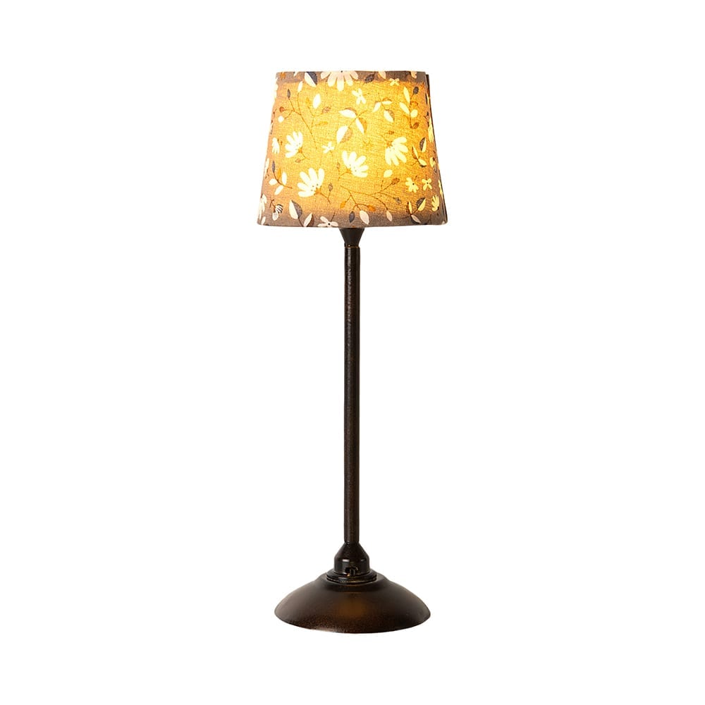 Maileg - Miniature Furniture - Floor Lamp - Anthracite