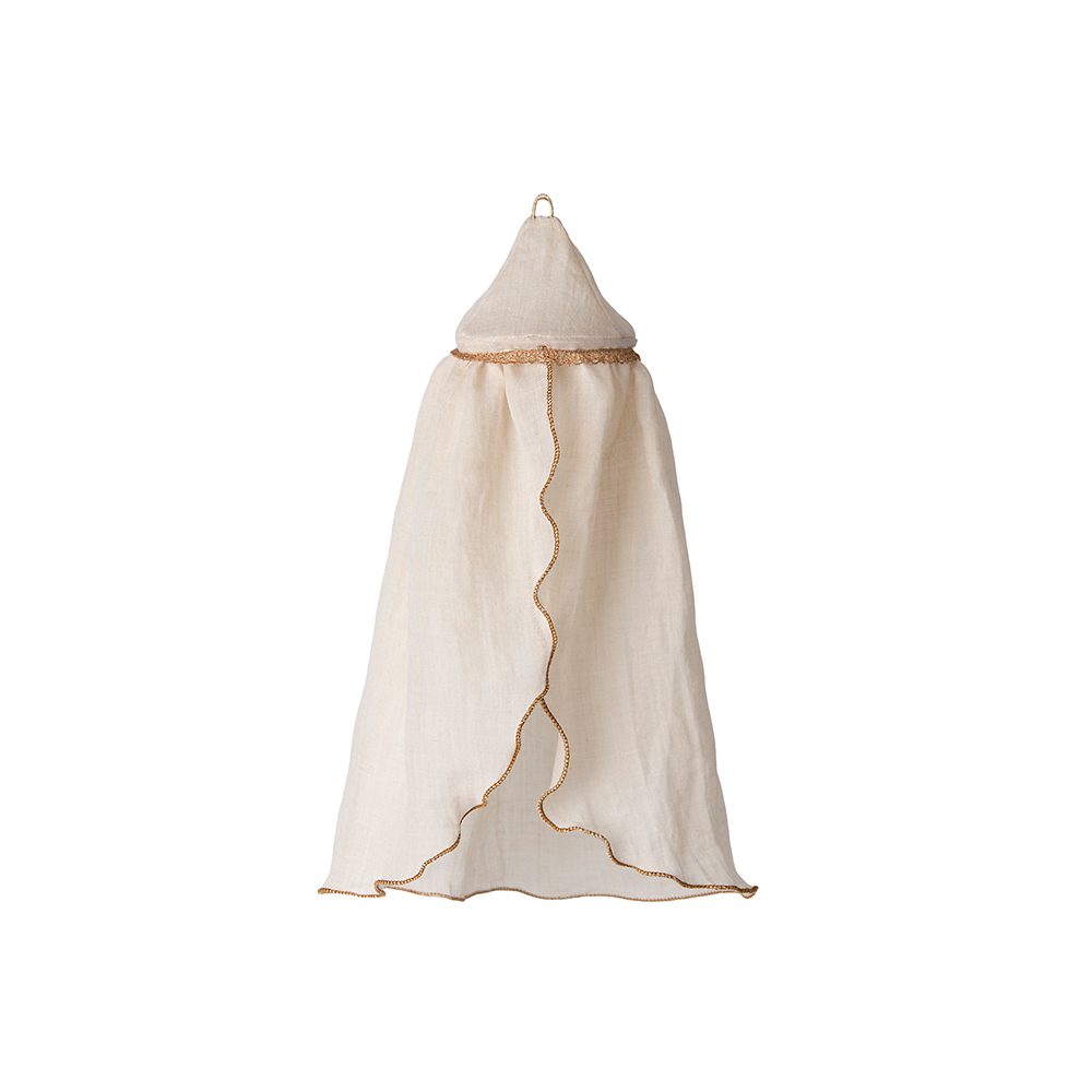 Maileg - Puppenstubenmöbel - Betthimmel - Creme