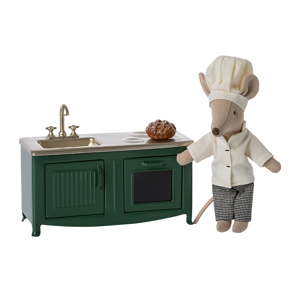 Maileg - Miniature Furniture - Kitchen - Dark green