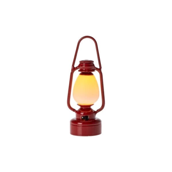 Maileg - Vintage Lantern - Mouse - Red