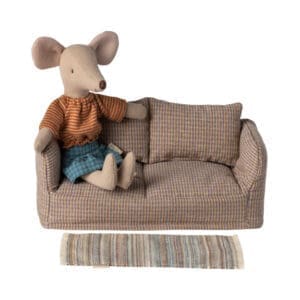 Maileg - Large Rug - Mouse - Striped
